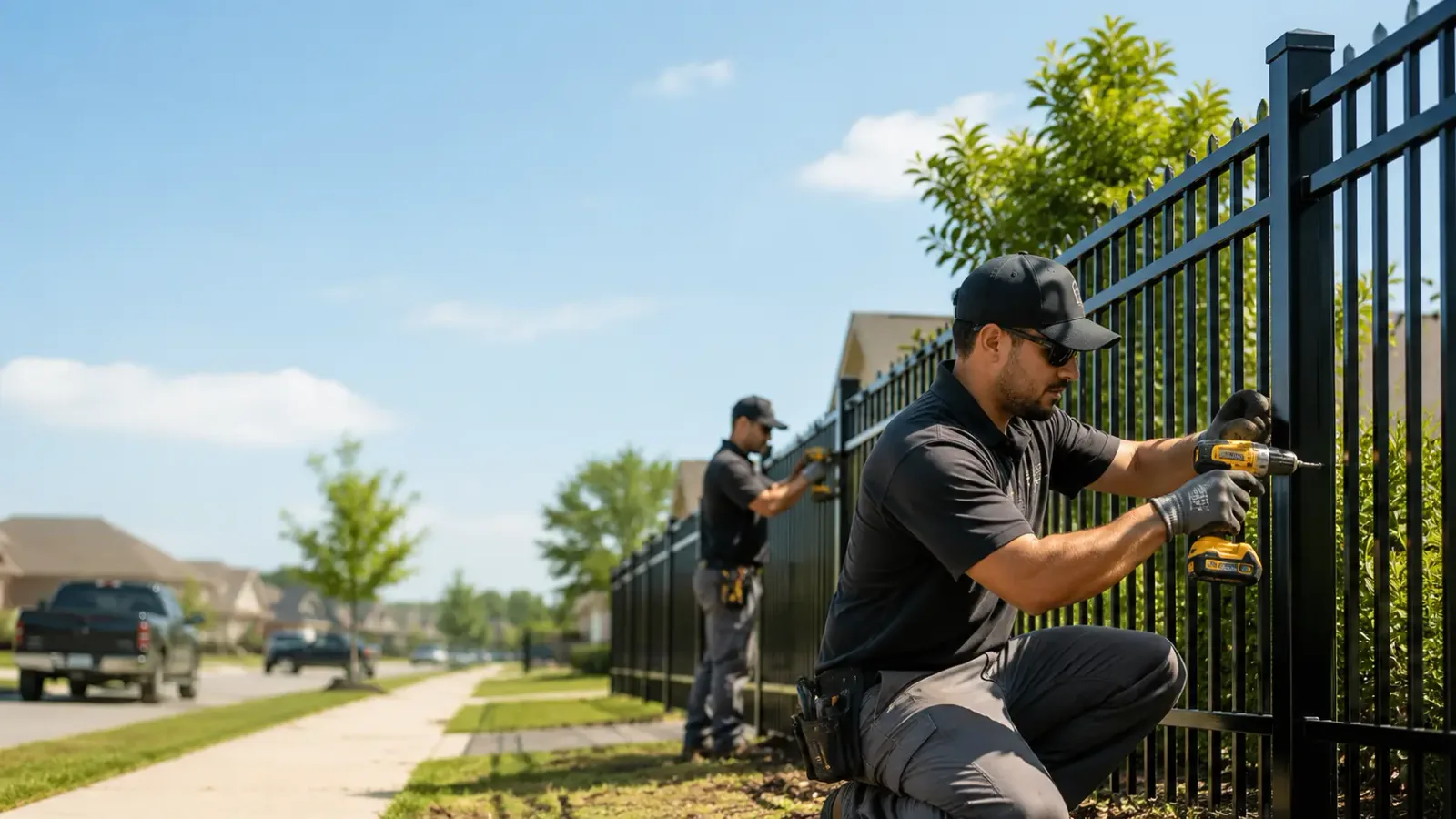 Metal Fence Installation in Sodus, MI